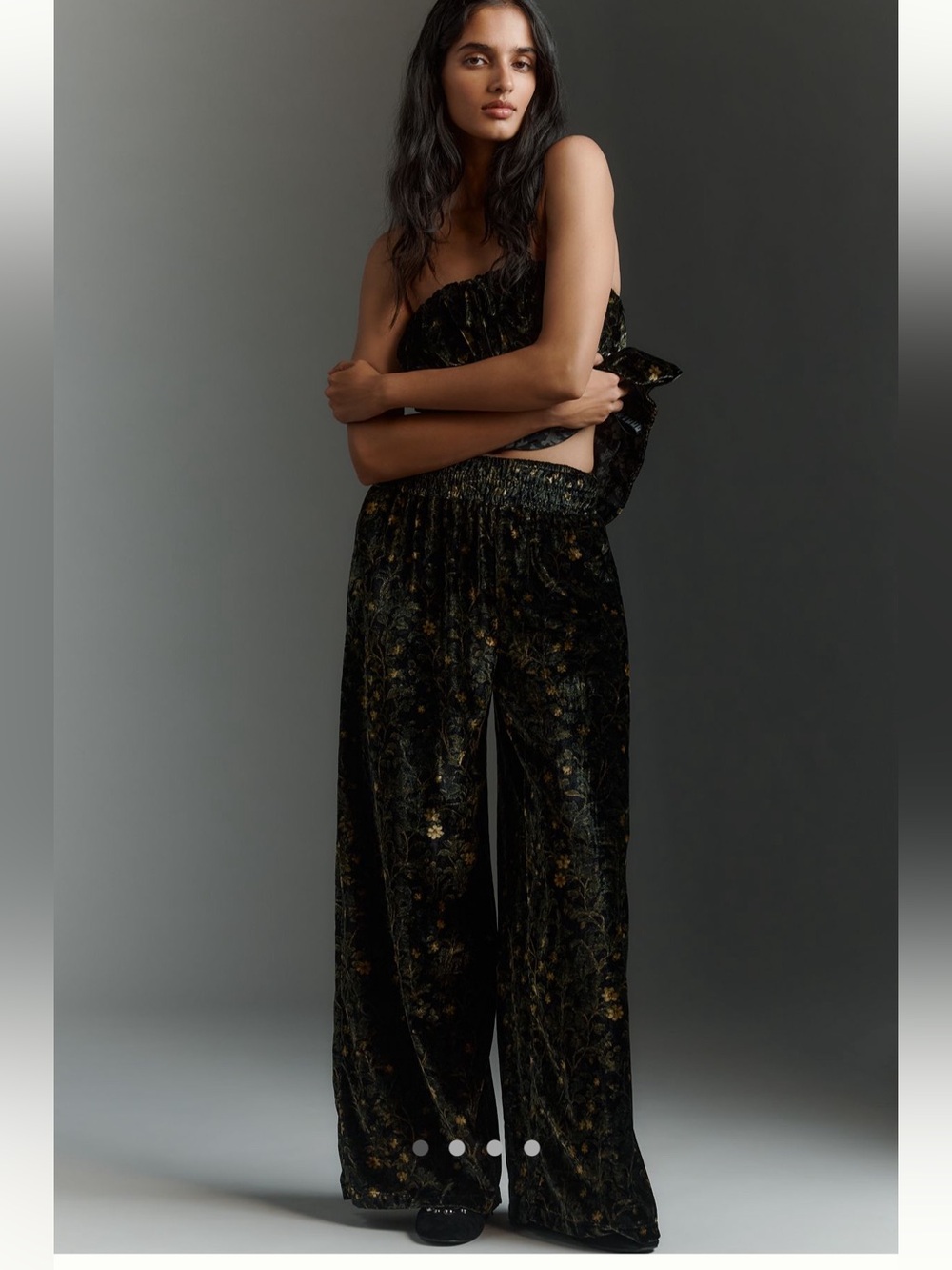 The Somerset Velvet Pull On Pants